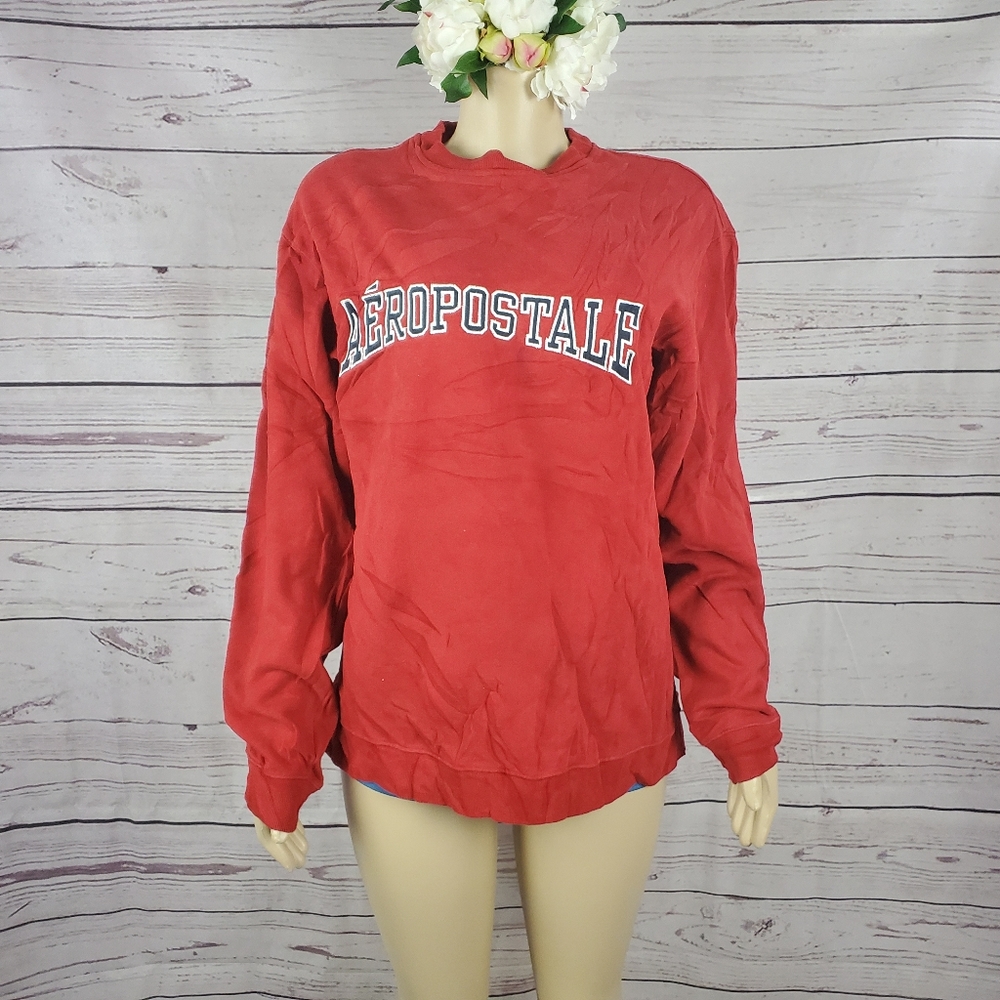 aeropostale red small sweatshirt - Picture 4 of 8